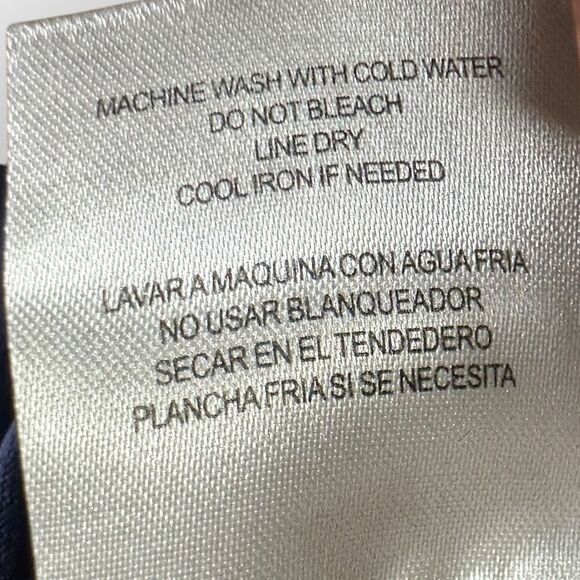 NWOT City Studio Floral Print Mini Dress Blue Small - Picture 10 of 11